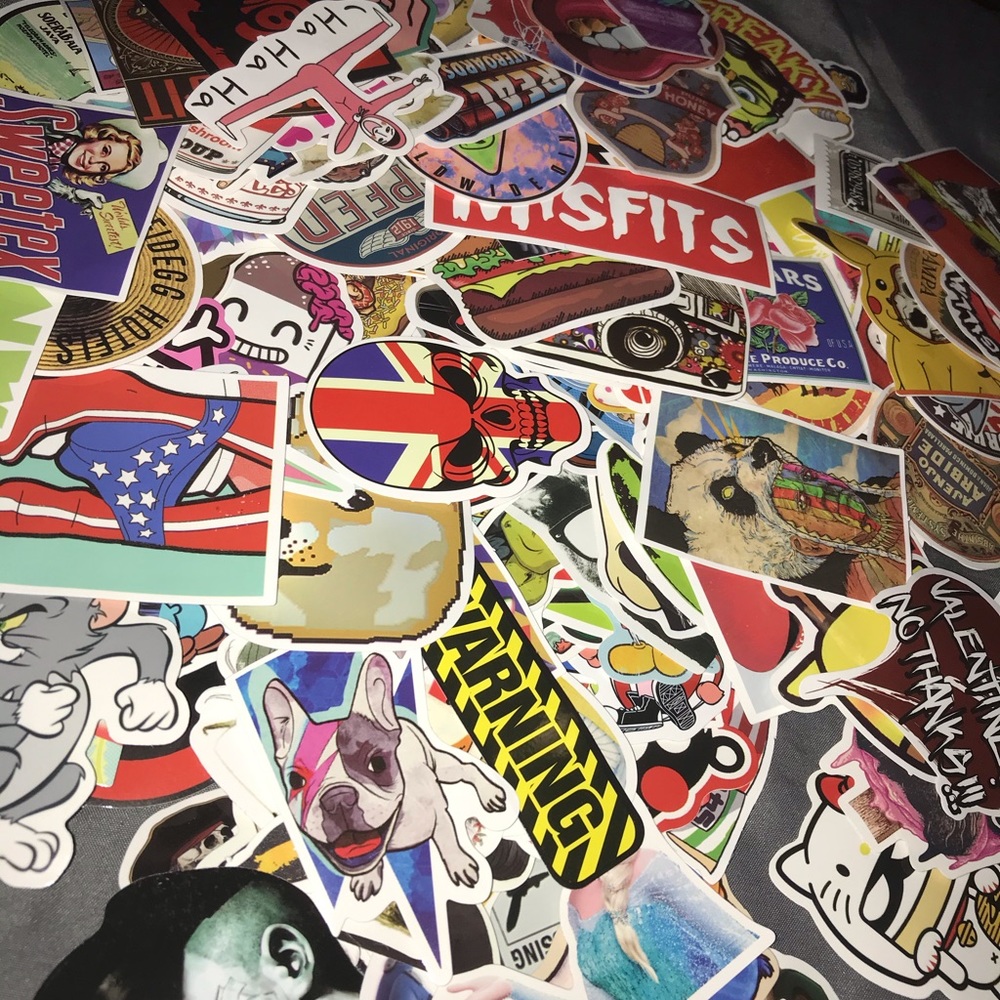 50 Random Stickers Lot - Picture 2 of 2